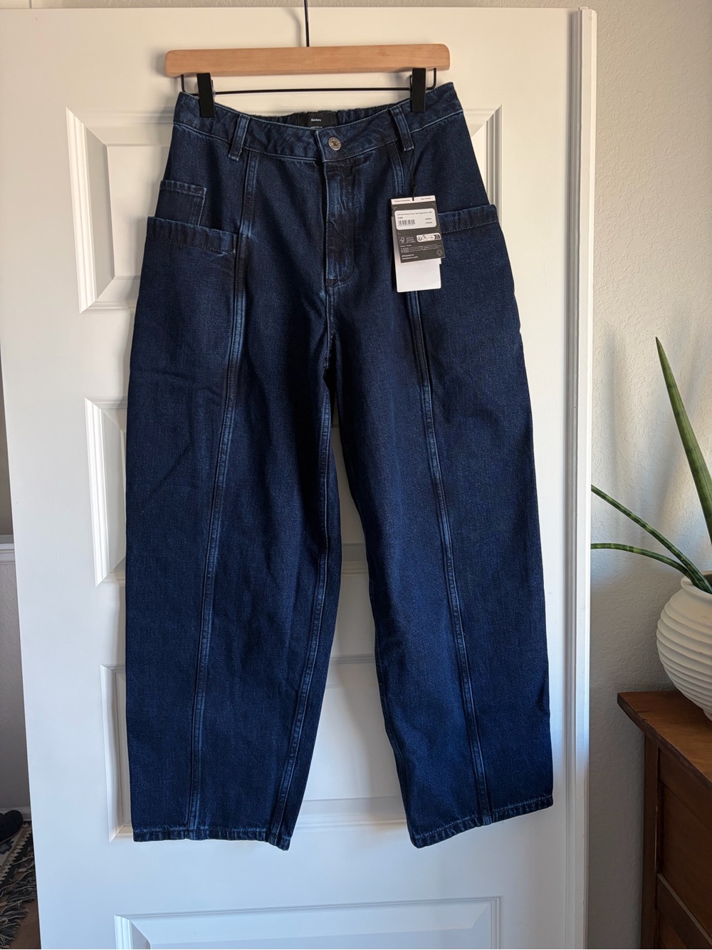 Finisterre Croft Workwear Denim Barrel Pants - Picture 4 of 6